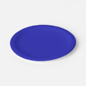Heldere, dunne blauwe textuur. papieren bordje (Gekanteld)