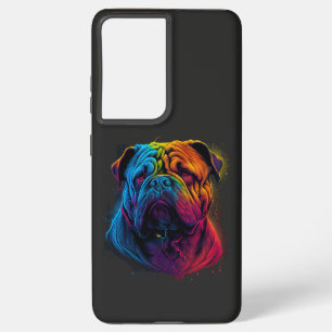 Heldere en fluffy Chinese Shar Pei-hond, Shar-Pei Samsung Galaxy Hoesje