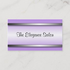 Heldere en geavanceerde Paarse benoemingskaarten Afsprakenkaartje