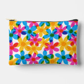 Heldere en gedurfde Hippie Bloemen Retro Bloemen Etui (Voorkant)
