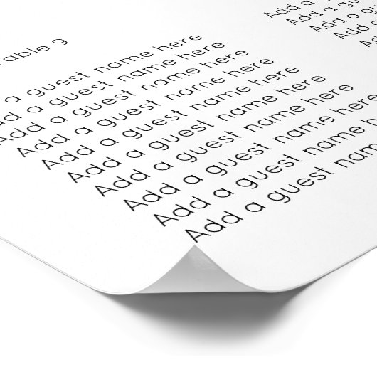 Heldere en gedurfde Hippie Bloemen Spring Wedding Poster (Hoek)