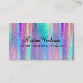 Heldere en gedurfde kleurrijke regenboog visitekaartje (Voorkant)