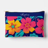 Heldere en gedurfde retro bloemen-dopamine stijl etui (Voorkant)