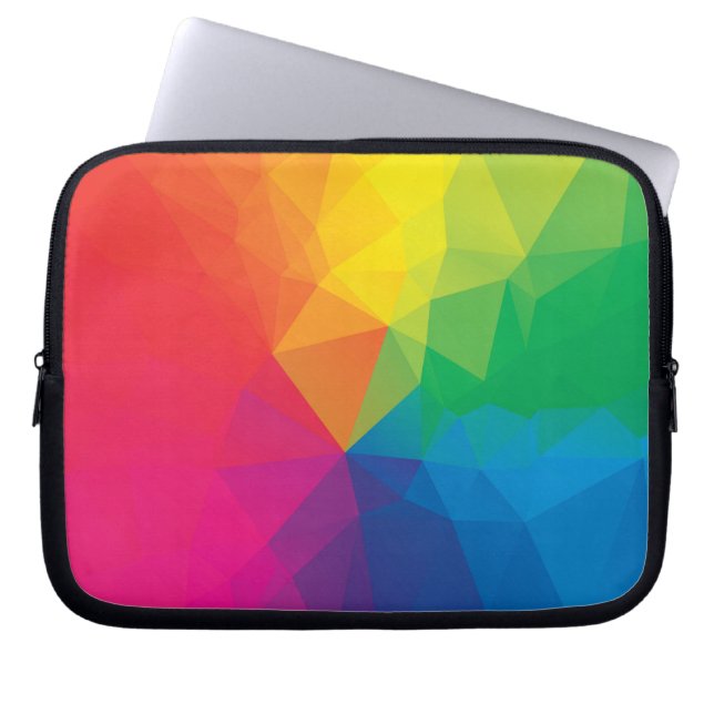 Heldere en kleurloze laptophoes van neopreen 10 in laptop sleeve (Voorkant)