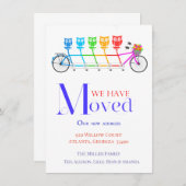 Heldere en kleurrijke bewegende aankondiging voor (Voorkant / Achterkant)