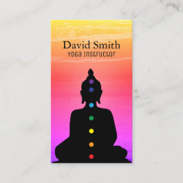 Heldere en kleurrijke Chakra-kleuren Visitekaartje