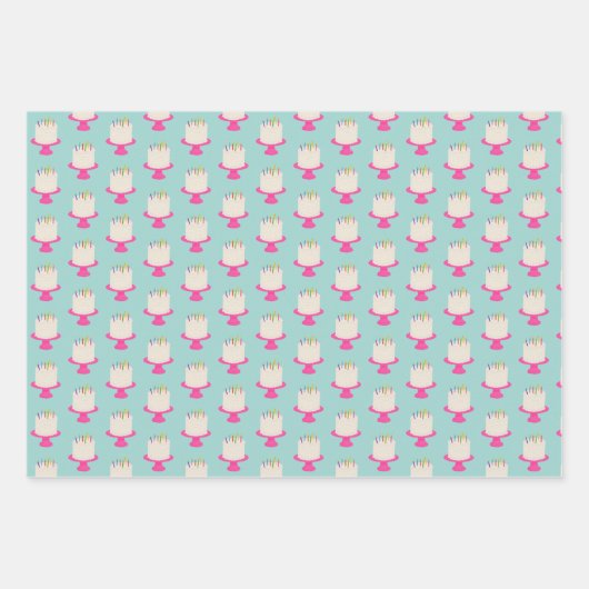 Heldere en Kleurrijke Gelukkige Verjaardag Inpakpapier Vel (Voorkant 3)