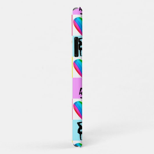 HELDERE EN KLEURRIJKE GEPERSONALISEERDE GYMNASTIEK Case-Mate iPhone CASE (Achterkant/rechts)