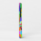 Heldere en kleurrijke neonpatroonkunst Case-Mate iPhone case (Achterkant/links)