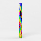 Heldere en kleurrijke neonpatroonkunst Case-Mate iPhone case (Achterkant/rechts)