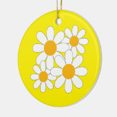 Heldere en Kordate Madelief Keramisch Ornament (Links)