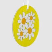 Heldere en Kordate Madelief Ornament (voorkant)