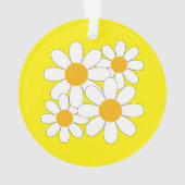 Heldere en Kordate Madelief Ornament (achterkant)