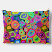 Heldere en leuke kleurrijke Funky Circles Etui (Achterkant)