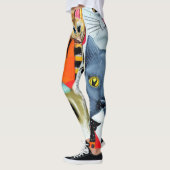 Heldere en mooie katten leggings (Links)