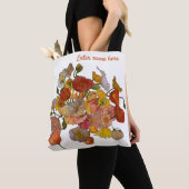 Heldere en mooie papaver aquarel tote bag (Dichtbij)