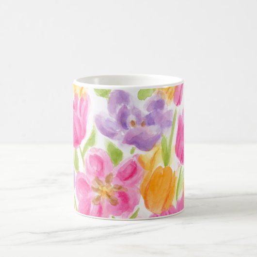 Heldere en mooie tulpen Mok (Center)