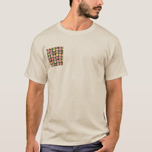 Heldere en overvloedige vruchten t-shirt (Voorkant)