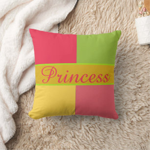 Heldere en tropische kleuren kussen