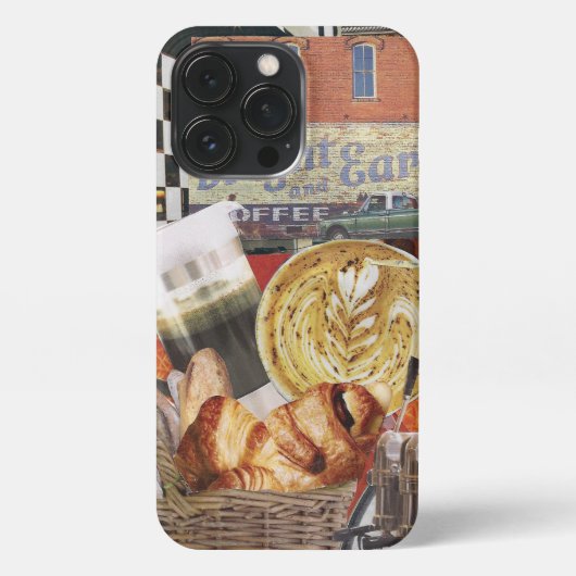 Heldere en vroege koffie iPhone hoesje (Achterkant)