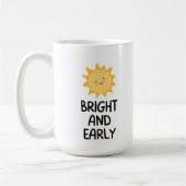 Heldere en vroege koffie mok 15oz (Links)