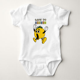 Heldere en vrolijke Back to School Baby Bodysuit