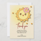 Heldere en vrolijke bedankkaart (Voorkant)