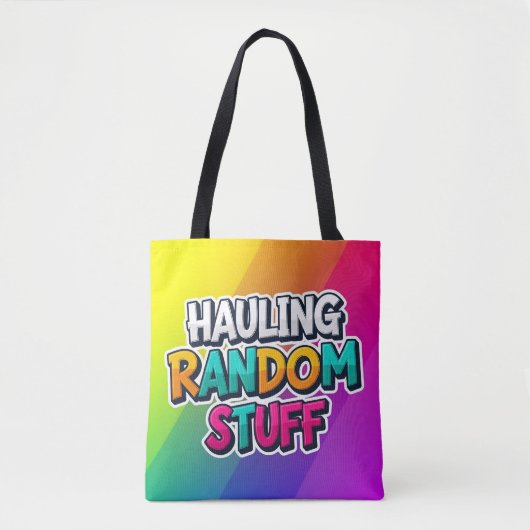 Heldere en vrolijke print van Natasha Us Tote Bag (Voorkant)