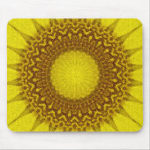 Heldere en zonnige Abstracte mozaïek Tegel Muismat (Voorkant)