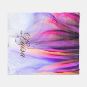 Heldere fantasie fleece deken (Voorkant (Horizontaal))