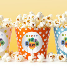 Heldere feestelijke gelukkige verjaardag ballonnen