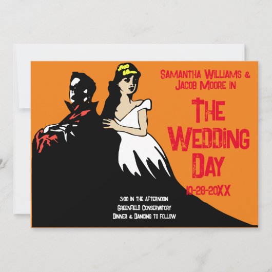 , heldere filmmonster kaart (Voorkant)