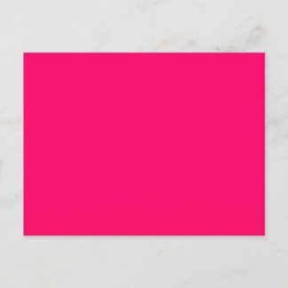 Heldere fluorescerende hot-roze Neon Briefkaart