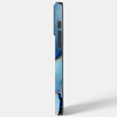 HELDERE FLUORESCERENDE INGESMEERDE BLOEM Case-Mate iPhone CASE (Achterkant / Links)