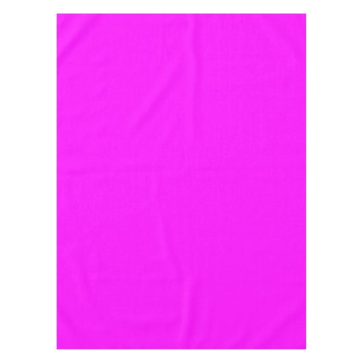 Heldere Fuchsia Effen Kleur Tafelkleed (Voorkant)