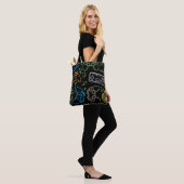 Heldere gaming joysticks: cool patroon. tote bag (Op model)
