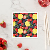 Heldere & gedurfde Fruit Papier servetten (Insitu)