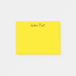 Heldere Geel van de douane Post-it® Notes