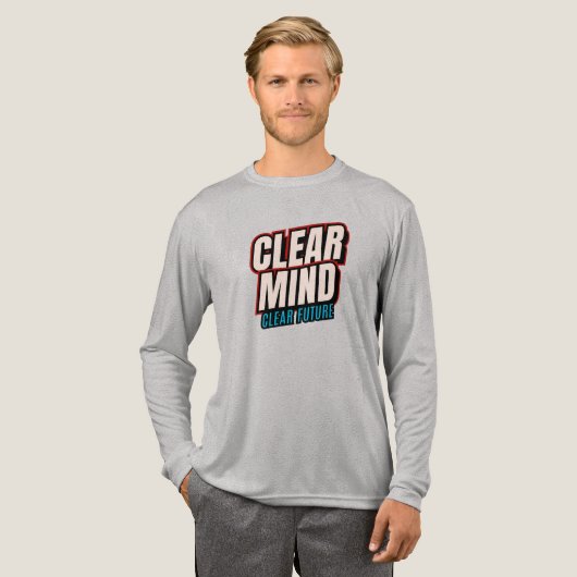 Heldere Geest Heldere Toekomst Tri-Blend Shirt (Voorkant)