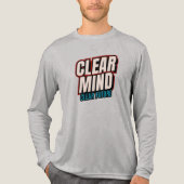 Heldere Geest Heldere Toekomst Tri-Blend Shirt (Voorkant volledig)