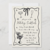 Heldere geesten | Vakantie Cocktail Party Kaart (Voorkant)