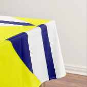 heldere gele abstractie tafelkleed (Voorbeeld)