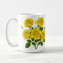 Heldere Gele Rozen Boeket