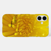 Heldere gele spiraal Dahlia Afsluiten Foto Case-Mate iPhone Case (Achterkant (horizontaal))