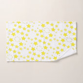 Heldere gele ster met patroon bad handdoek (Handdoek)