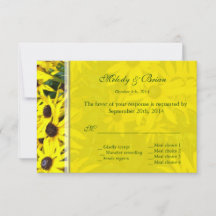 heldere gele zomer madeliefjes bloemen rsvp bruilo