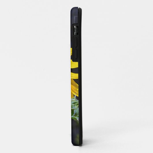 Heldere gele zonnebloem Case-Mate iPhone case (Achterkant/links)