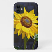 Heldere gele zonnebloem Case-Mate iPhone case (Achterkant)