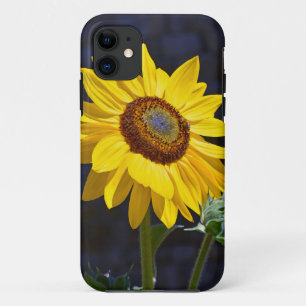 Heldere gele zonnebloem iPhone 11 hoesje