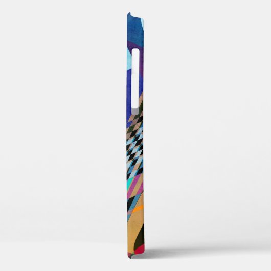 Heldere geometrische: kleurrijke Abstracte achterg Case-Mate iPhone Case (Achterkant / Links)